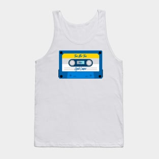 Cyndi Lauper Classic Blue Cassette Tank Top